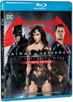 2x Blu-Ray BATMAN v SUPERMAN: ŚWIT SPRAWIEDLIWOŚCI