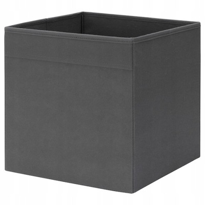 IKEA FYSSE Pudełko, ciemnoszary, 30x30x30 cm