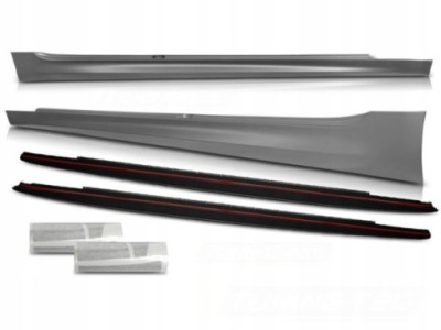 Пороги bmw g30 g31 17-20 m-performance style фото №1