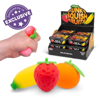 Scrunchems Funky Squish Fruits Owoce antystresowe