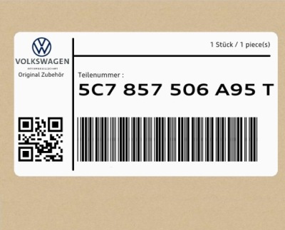 Крышка beż cornsilk 5c7857506a95t vw jetta фото №1