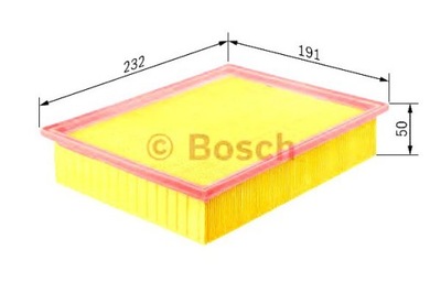 BOSCH ФІЛЬТР ПОВІТРЯ FIAT MULTIPLA 1.6/1.6CNG/1.9