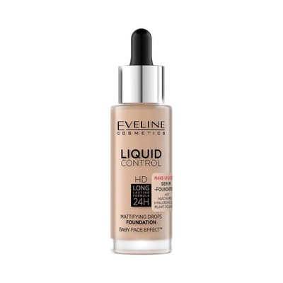 Eveline Liquid ControlHD Podkład 035 NATURAL BEIGE