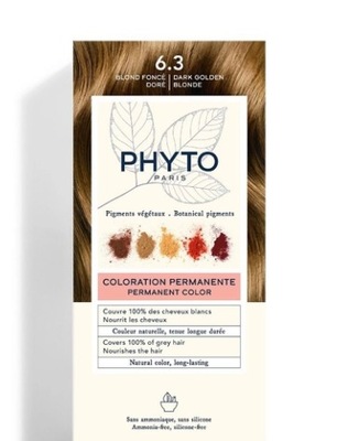 Phyto Color Farba Do Włosów 6.3 Ciemny Złoty Blond
