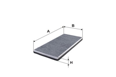 FILTRON FILTRO CABINAS CON WEGLEM AKTYWNYM BMW X5 E53 LAND ROVER RANGE  