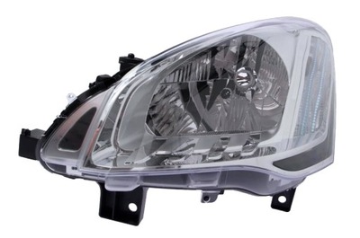 Фара лампа перед citroen berlingo 12- левая фото №1