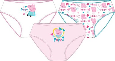 majtki ŚWINKA PEPPA PIG figi 3-pack 104/110