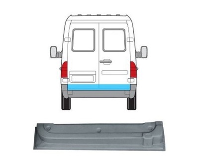 Ремкомплект дверь mercedes benz sprinter 03.00- фото №1