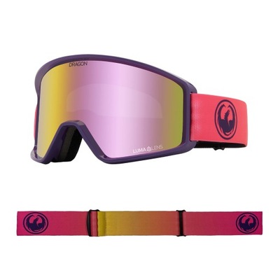 Gogle narciarskie DRAGON DXT OTG fade lite/lumalens pink ion 47022-689