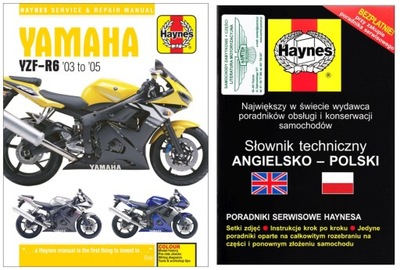 YAMAHA YZF-R6 (2003-2005) YZFR6 MANUAL REPARACIÓN HAYNES +GRATIS 24H  