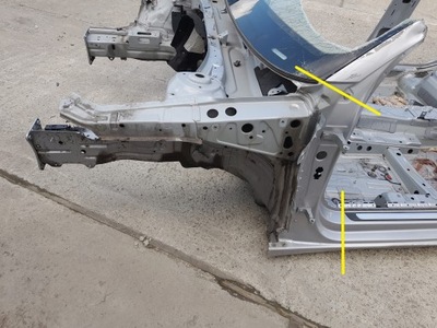 Четверть лонжерон левый перед lp audi a3 8y 20r фото №1