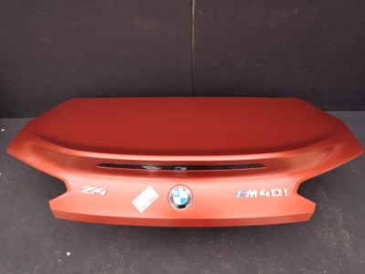 Кришка багажника задня bmw z4 g29 m c41 frozen orange металік фото №1