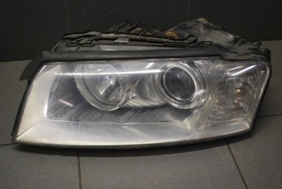 Лампа левый перед ксенон подсветка audi a8 d3 uk фото №1