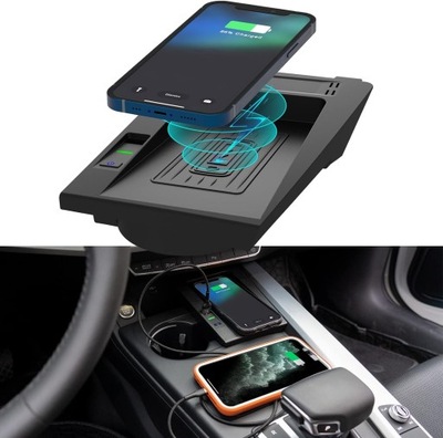 WIRELESS CHARGER AUTOMOTIVE QI FOR AUDI A4 S4 2016-2024 A5 S5 2018-  