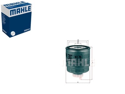 MAHLE FILTRO COMBUSTIBLES MITSUBISHI CARISMA 1.9 TD (DA4A  