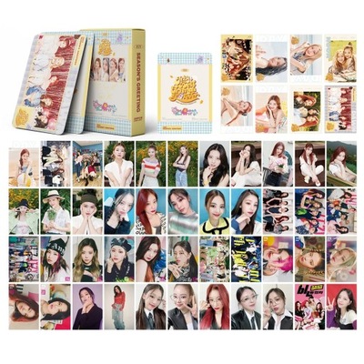 Kpop itzy photo cards 2022 season’s greetings lomo cards Guess Who Photoca