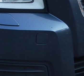 Заглушка hak / hol перед volvo v50 i s40 fl цвета фото №1