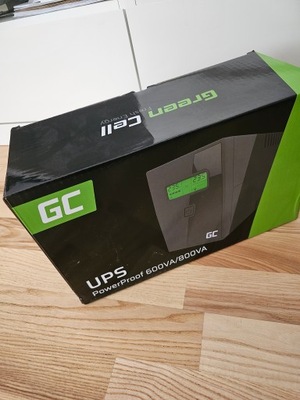 Zasilacz UPS Green Cell UPS01LCD 600 VA 360 W