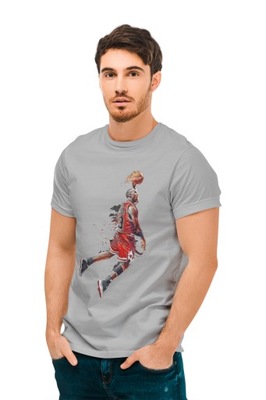 Koszulka T-shirt Męski JORDAN CHICAGO BULLS M