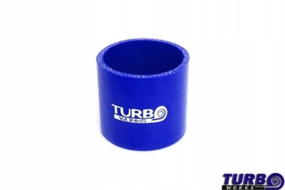 CONECTOR SILIKONOWY TURBOWORKS BLUE 51MM AZUL  