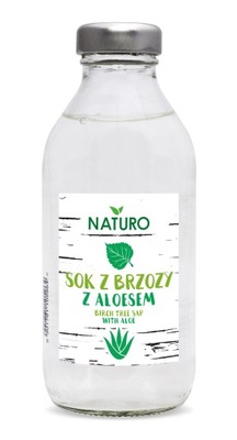 PD Sok z brzozy z aloesem Naturo 330ml