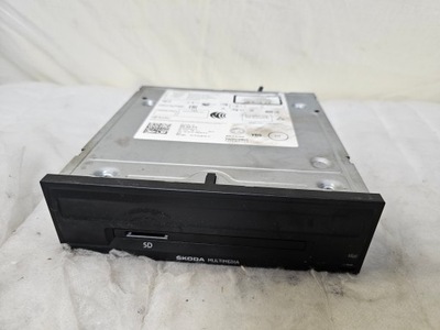 Зчитувач навігації navi радіо cd sd skoda rapid fabia iii bolero 5q0035819 фото №1