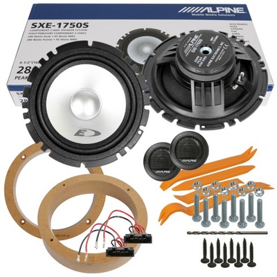 ALPINE ALTAVOCES SKODA FABIA ROOMSTER YETI DISTANCIAS  