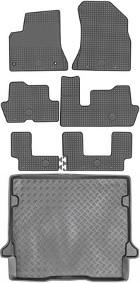 CITROEN C4 PICASSO 7OS 2006-2013 ALFOMBRILLAS + ALFOMBRILLA  