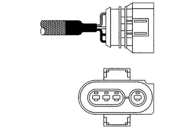 SONDA LAMBDA VW A3 96- DELPHI  