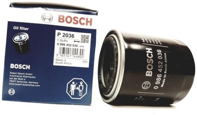 FILTER OILS BOSCH HONDA CIVIC III IV V VI 1.4 1.6  