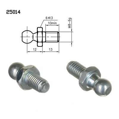 КРЕПЛЕНИЕ ПРУЖИНЫ ГАЗОВОГО 25014