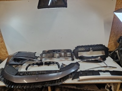 Citroen ds7 crossback 17- бампер передний перед решётка радиатора чаша led фото №1