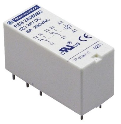 Przekaźnik interfejsowy 2C/O 8A 48VDC RSB2A080ED