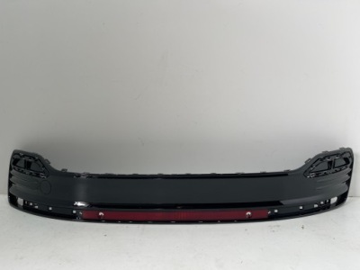 Vw taigo 2g7 r line накладка диффузор спойлер бампера задняя 2g7807837 фото №1