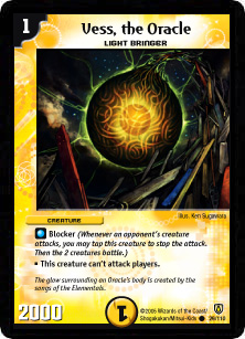 *DM-06 DUEL MASTERS - VESS, THE ORACLE - !!!