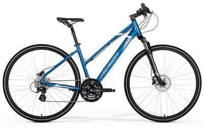 Merida CROSSWAY 15 LADY 28" BLUE(STEEL BLUE/WHITE) L 54 cm