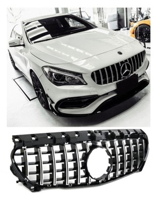 Решётка радиатора решётка радиатора panamericana mercedes c117 cla 13- фото №1