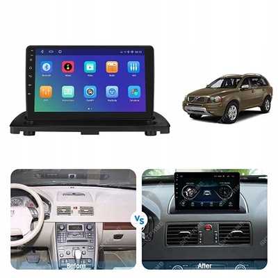 RADIO GPS ANDROID VOLVO XC90 2003-2014 USB 8/128GB  