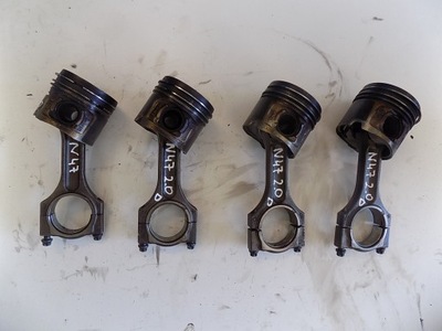 Bmw n47 2,0d поршень шатун фото №1