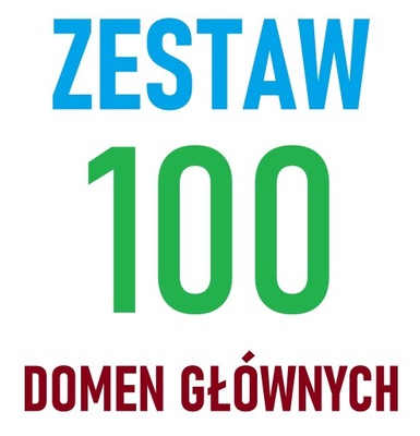ZESTAW - 100 Domen Głównych Presell Pages PL - SEO