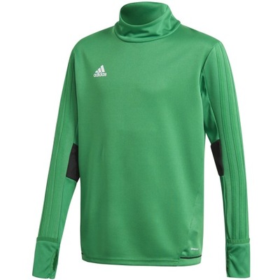 Koszulka adidas Tiro 17 TRG Topy zielona BQ2760 164cm