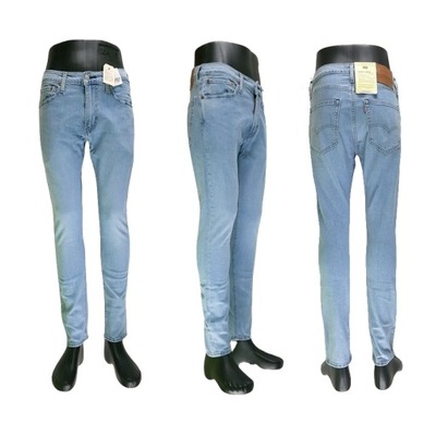 Jeansy Levi's -Skinny Taper 845580136 rurki oryg. nowa kol. Levis - W30/L30