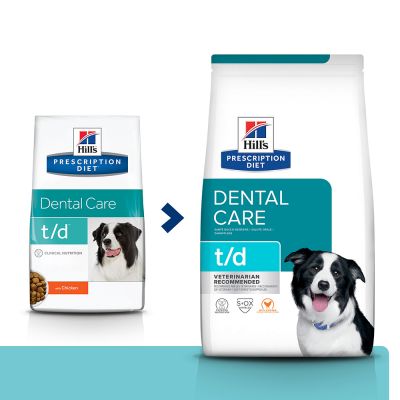 Hill's PD CANINE T/D Dental Care Pies 4 KG