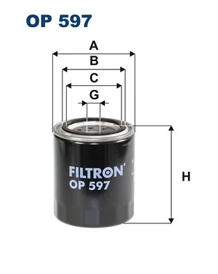 OP597 FILTER OILS  