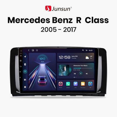 RADIO JUNSUN PARA MERCEDES GASOLINA CLASE R 2005 C  