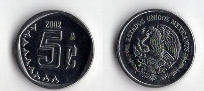 MEKSYK 2002 5 CENTS