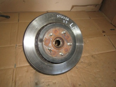 Kia stinger поворотний кулак диск задні задня ліва фото №1