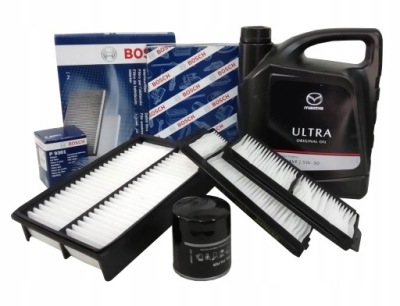 Mazda 3 bk i 02-08 2.0i фильтры набор комплект фото №1