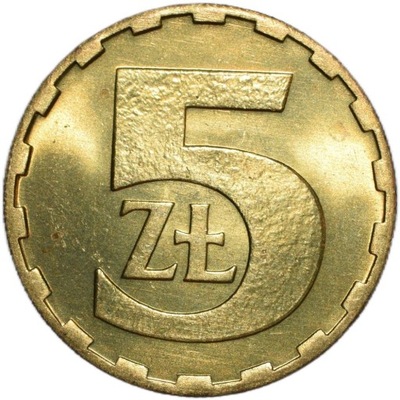 5 zł złotych 1980 Stan -I MENNICZY