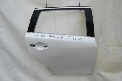 Mazda 6 kombi двері правий задня фото №1